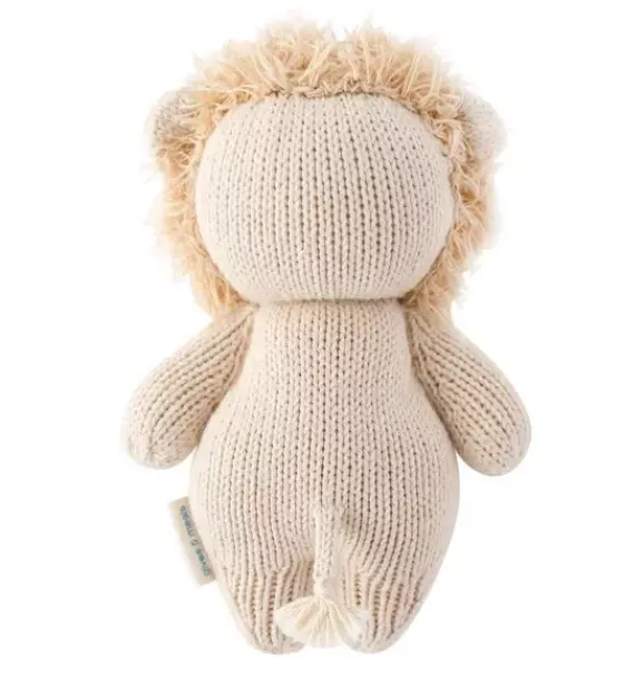 Janie and Jack Stuffed Animals-Baby lion light beige