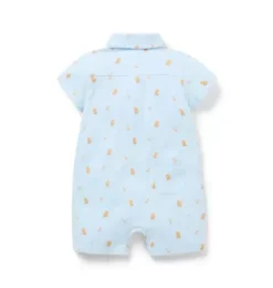 Janie and Jack One-pieces & Rompers-Baby Lion Romper bundle blue lion