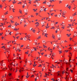 Janie and Jack Rash Guards|One-pieces-Baby Recycled Ditsy Floral Rash Guard Swimsuit red punch ditsy floral
