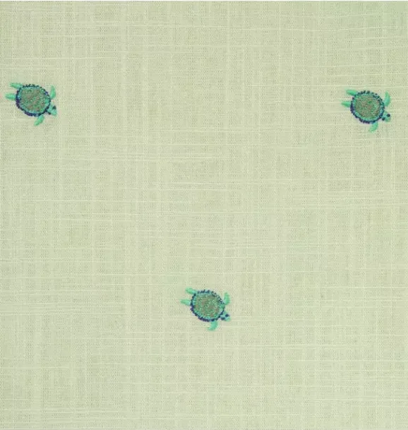 Janie and Jack Pants & Overalls-Baby Sea Turtle Overall celery field sea turtle