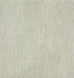 Janie and Jack Pants & Overalls-Baby Striped Linen-Cotton Overall green bean stripe