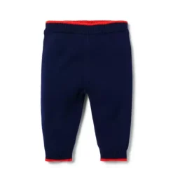 Janie and Jack Pants & Overalls-Baby Sweater Pant merchant marine