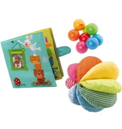 Janie and Jack Baby Activity-Baby Toys Gift Set Bundle multi-color