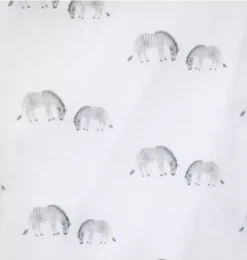 Janie and Jack Sets-Baby Zebra Wrap Matching Set jet ivory zebra