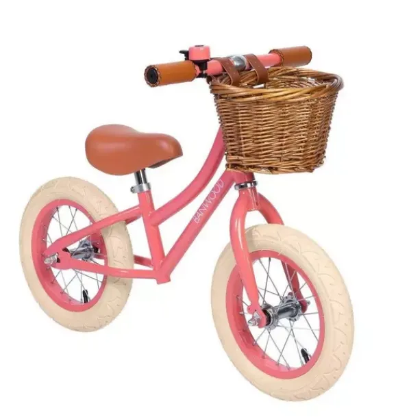 Janie and Jack Bicycles-Balance Bike First Go coral
