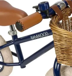 Janie and Jack Bicycles-Balance Bike First Go Navy Blue navyblue