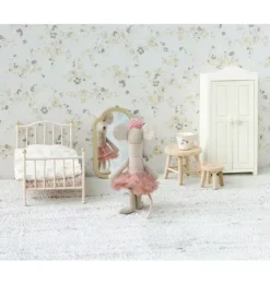 Janie and Jack Dolls-Ballerina mouse, Little Sister - rose
