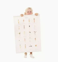 Janie and Jack Art-Poster ballet basics