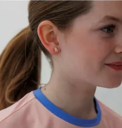 Janie and Jack Kids Accessories|Jewelry-Ballet Slipper Stud Earrings pink