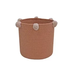 Janie and Jack Storage-Basket Bubbly chestnut