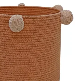 Janie and Jack Storage-Basket Bubbly chestnut