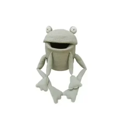 Janie and Jack Storage-Basket Fred the Frog olive, natural