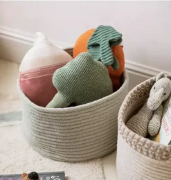 Janie and Jack Storage-Basket Gram blue sage