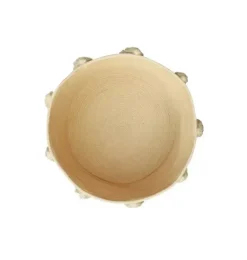 Janie and Jack Storage-Basket New Tassels honey