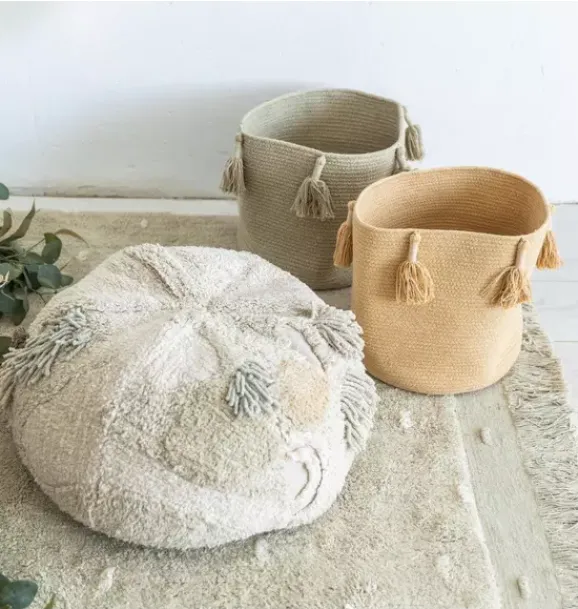 Janie and Jack Storage-Basket Woody olive