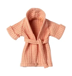 Janie and Jack Dolls-Bathrobe - , Dad/Mum Mouse coral