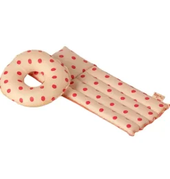 Janie and Jack Dolls-Beach Float, red dot