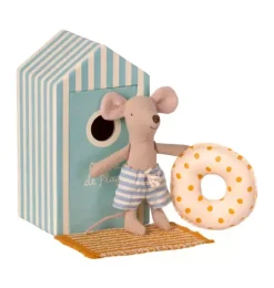 Janie and Jack Dolls-Beach Little Brother multi