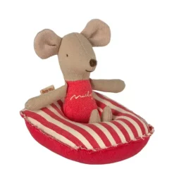 Janie and Jack Dolls-Beach Raft, red stripe