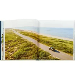 Janie and Jack Books-Beach Rides by Johnny Vacay LEATHER EDITION ivory