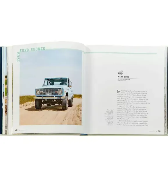 Janie and Jack Books-Beach Rides by Johnny Vacay LEATHER EDITION ivory