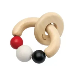 Janie and Jack Development Toys|Baby Activity-BEADS RATTLE-HIGH CONTRAST multi