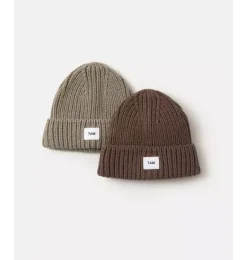 Janie and Jack Kids Accessories|Baby Accessories-Beanie - Chunky olive