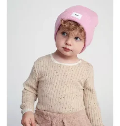 Janie and Jack Kids Accessories|Baby Accessories-Beanie - Heather light pink
