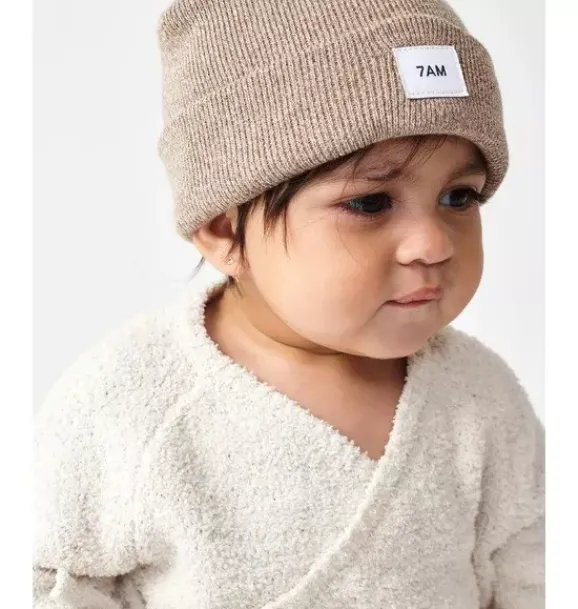 Janie and Jack Baby Accessories|Kids Accessories-Beanie - Heather ash oak