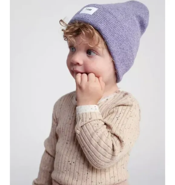 Janie and Jack Baby Accessories|Kids Accessories-Beanie - Heather purple