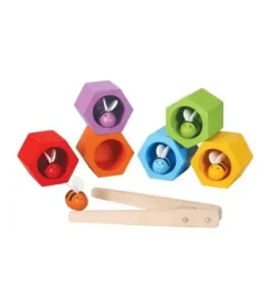 Janie and Jack Development Toys-Beehives multi