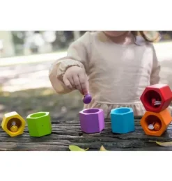 Janie and Jack Development Toys-Beehives multi