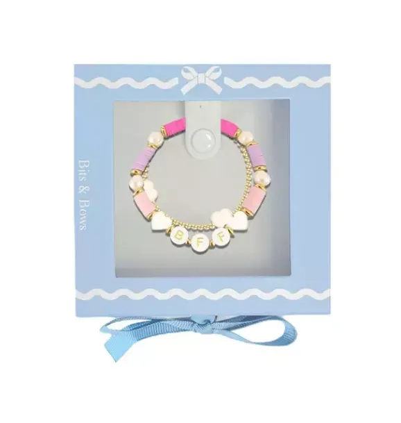 Janie and Jack Jewelry|Kids Accessories-BFF Bracelet Gift Set pink