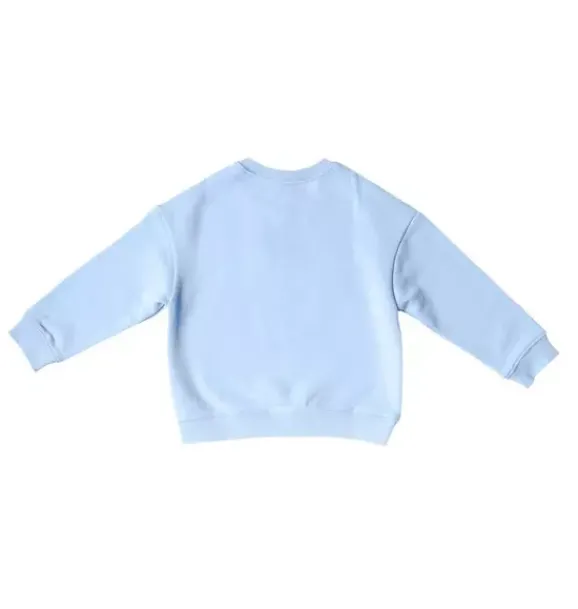 Janie and Jack Kids Clothing-Big Bro Crewneck Sweatshirt blue
