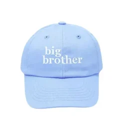 Janie and Jack Kids Accessories-Big Brother Baseball Hat blue