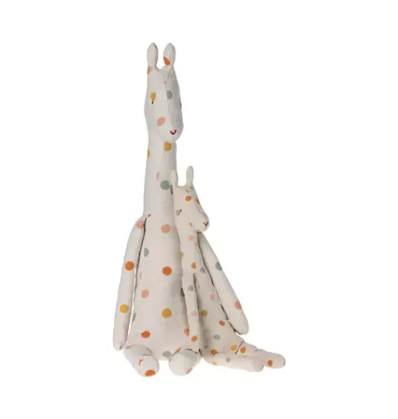 Janie and Jack Stuffed Animals-Big Giraffe multi dot