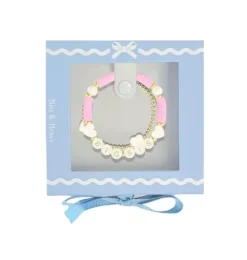 Janie and Jack Jewelry|Kids Accessories-Big Sis Bracelet Gift Set pink