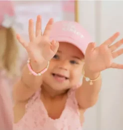 Janie and Jack Jewelry|Kids Accessories-Big Sis Bracelet Gift Set pink