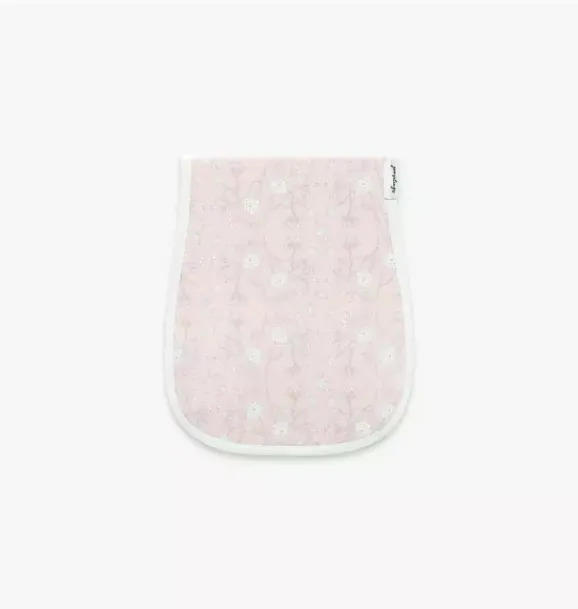 Janie and Jack Nursery-Bird's Song Burp Cloth - pink