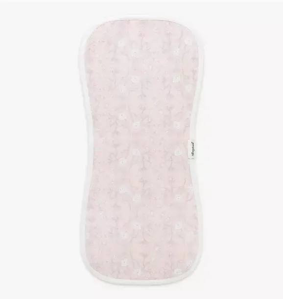 Janie and Jack Nursery-Bird's Song Burp Cloth - pink