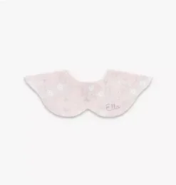 Janie and Jack Feeding Accessories|Nursery-Bird's Song Winglet Bib - pink