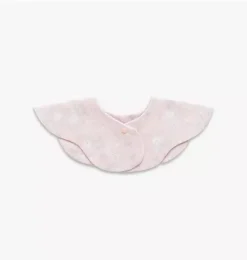 Janie and Jack Feeding Accessories|Nursery-Bird's Song Winglet Bib - pink