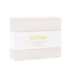 Janie and Jack Stationery-Birthday Box (12 Cards) multi