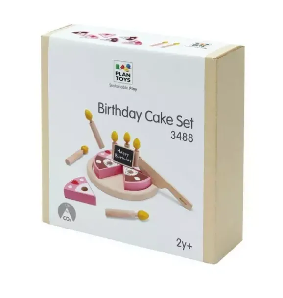 Janie and Jack Imaginary Play-Birthday Cake Set multi