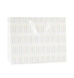Janie and Jack Party Supplies-Large Gift Bag birthday candles