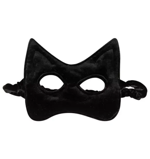 Janie and Jack Dress Up|Kids Accessories-Cat Mask black