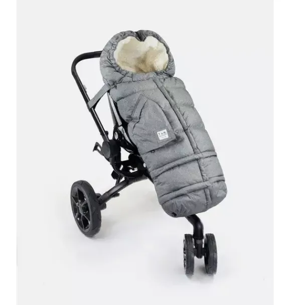 Janie and Jack Strollers-Blanket 212 evolution - Heathers heather grey cloud