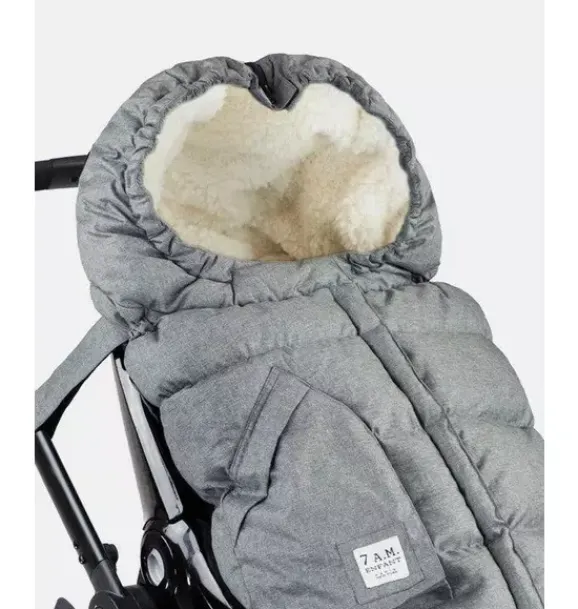 Janie and Jack Strollers-Blanket 212 evolution - Heathers heather grey cloud