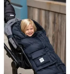 Janie and Jack Strollers-Blanket 212 evolution - Plush black plush