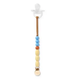 Janie and Jack Teethers And Bottles-bell Teether Clip blue